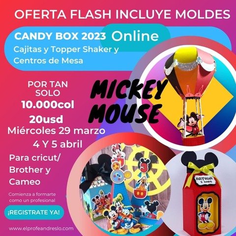 Candy Box Mickey Mouse