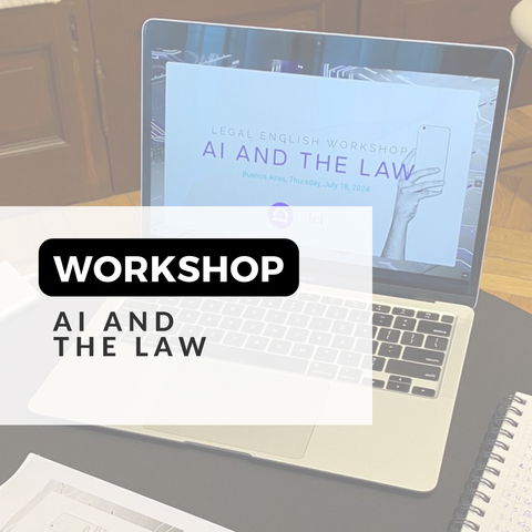 Workshop - AI and the law