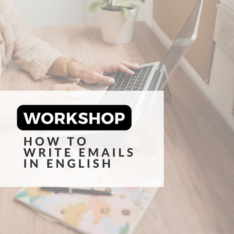 Workshop - How to write emails