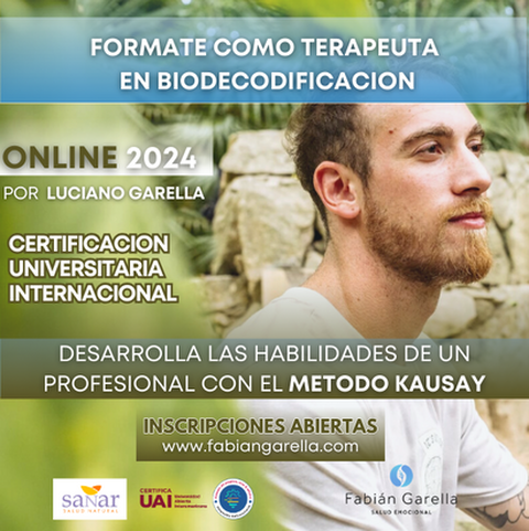 Curso de formación en Biodecodificación Kausay® (On-line EN VIVO)
