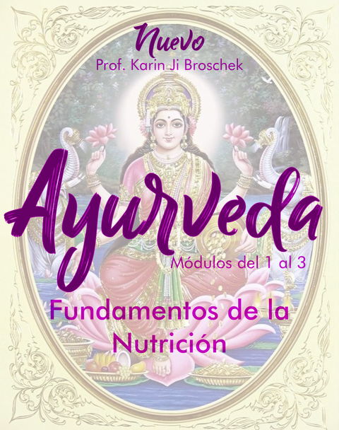 Fundamentos de la Nutrición Ayurveda - curso grabado 