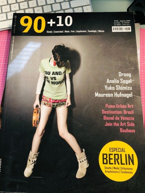 Revista 90+10 #23 - Especial Berlin, Diseño, moda, urbanismo, Arq. Tendencias.