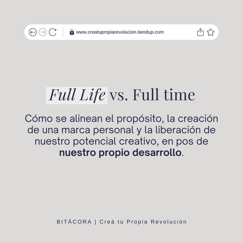Full Life vs. Full time