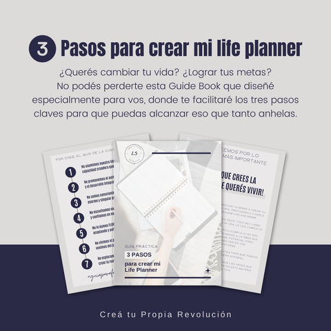 Guide Book: 3 pasos para Crear mi Life Planner