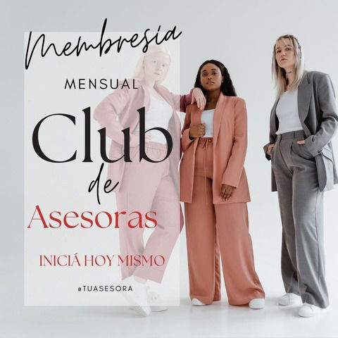 Club de Asesoras-Membresía Mensual - Tu Asesora