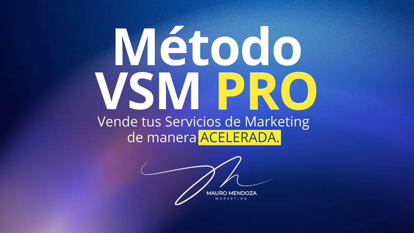 VSM PRO - Vende tu Servicios de Marketing