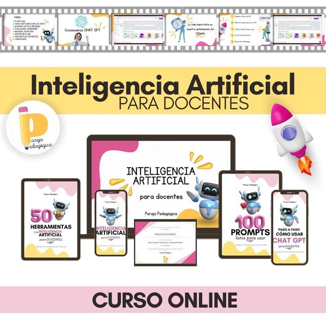 Curso Online De Inteligencia Artificial Para Docentes