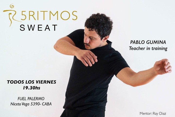 5Ritmos Sweat®~ con Pablo Gumina 