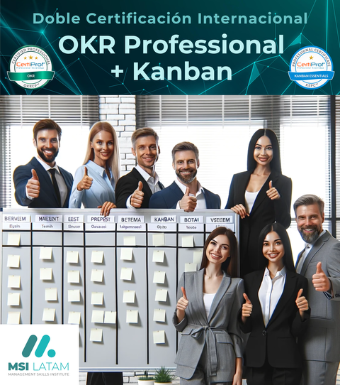 Certificación Internacional OKR + KANBAN