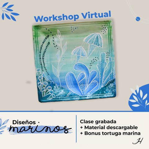 Workshop Virtual • DISEÑOS MARINOS