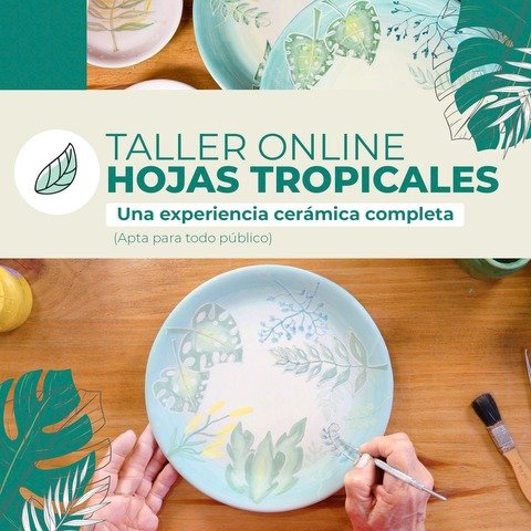 Taller Online: HOJAS TROPICALES