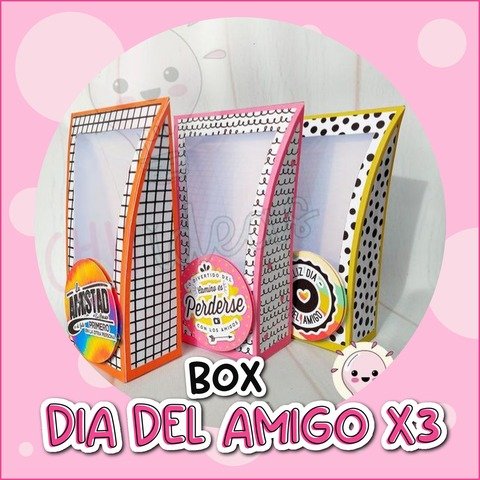 BOX VISOR DIA DEL AMIGO X3