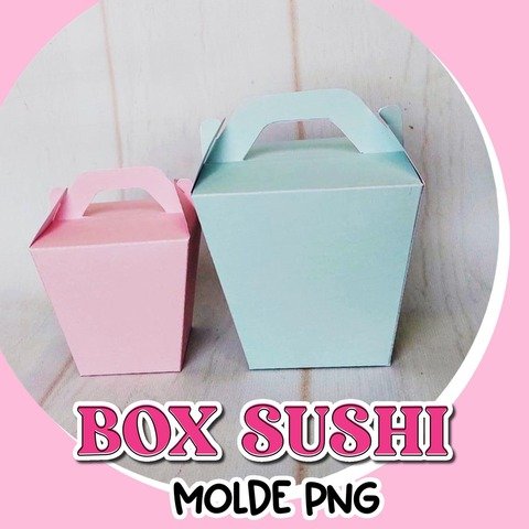 Box Sushi pack x2 MOLDES PNG