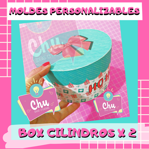 PACK MOLDES BOX CILINDRO