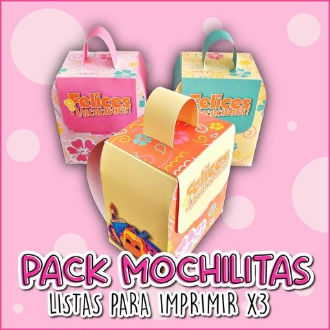 Pack Mochilitas FELICES VACACIONES