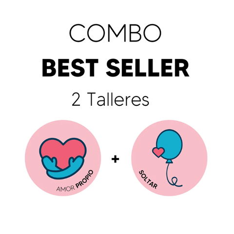 COMBO BEST SELLER| Talleres: Amor Propio + Aprender a soltar