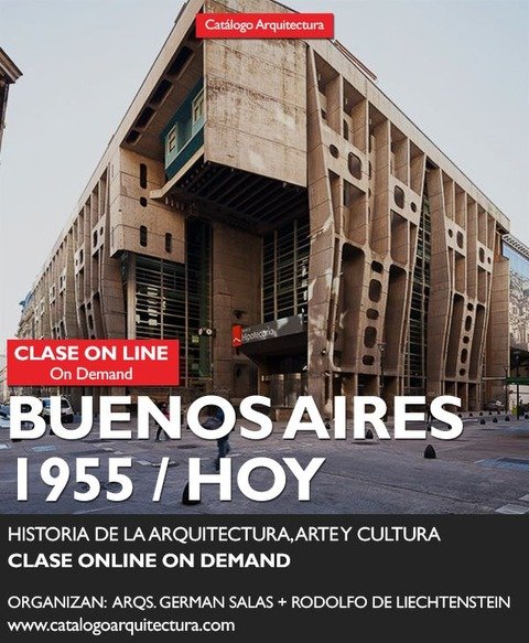 Curso Online: BUENOS AIRES 1955/HOY - Historia de la Arquitectura