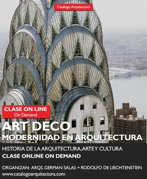 Curso Online: ART DECO - Modernidad en Arquitectura - Historia de la Arquitectura