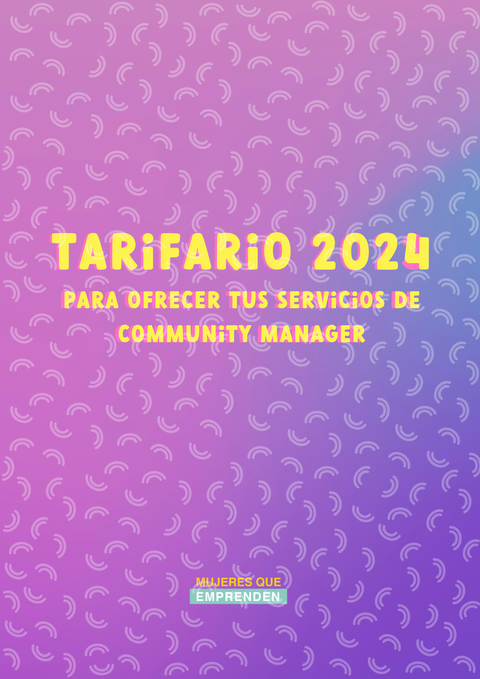 Tarifario 2024 para servicios de Community Manager