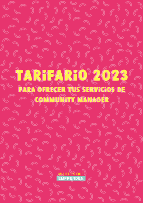 Tarifario 2023 para servicios de Community Manager