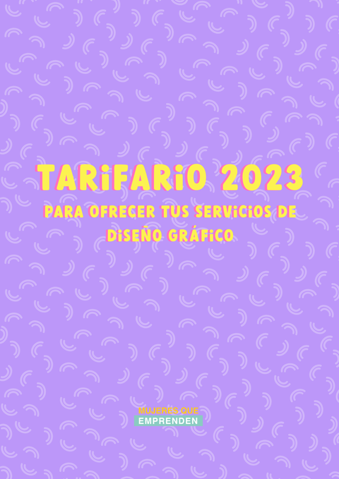 Tarifario 2023 para servicios de Diseño Gráfico