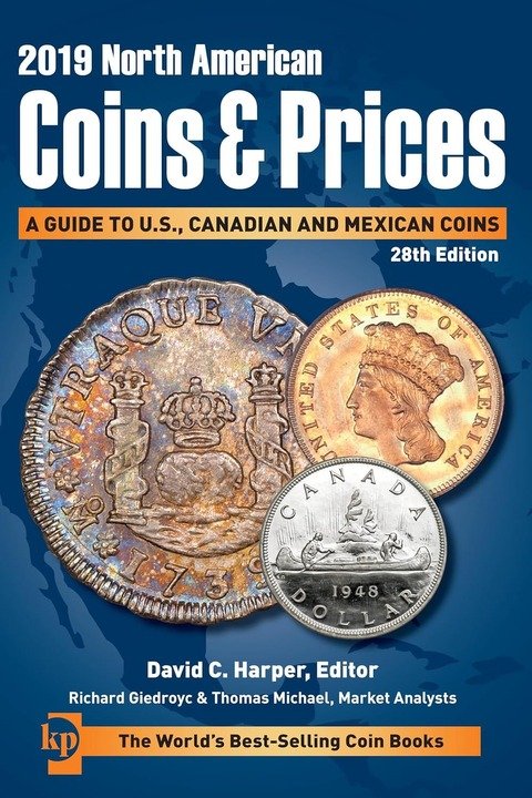 Catálogo North American Coins and Prices 2019