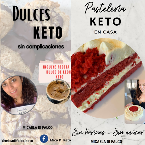 COMBO DULCES KETO + PASTELERIA KETO