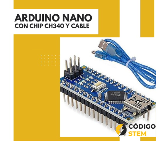 Placa Arduino Nano + Cable