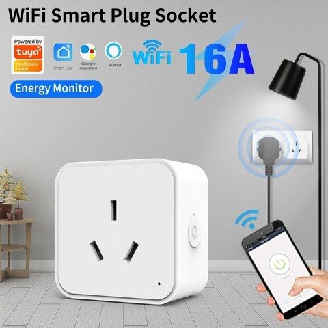 Smart Plug - Enchufe inteligente WIFI. Convertí cualquier artefacto a inteligente y controlalo desde cualquier parte del mundo
