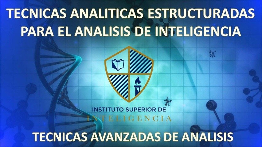 Técnicas Analíticas Estructuradas para el Analisis de Inteligencia.