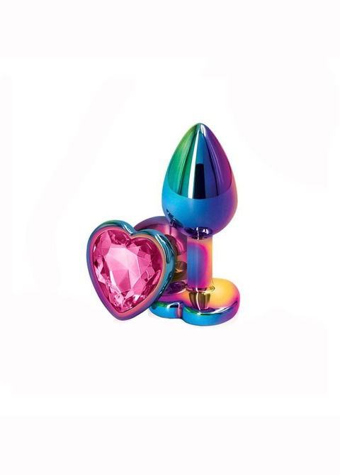 Plug Rainbow Heart S 