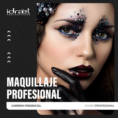 Carrera Presencial Maquillaje Profesional - IDRAET PRO INSTITUTE RECOLETA