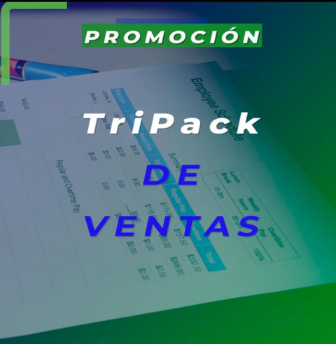 TRIPACK DE VENTAS