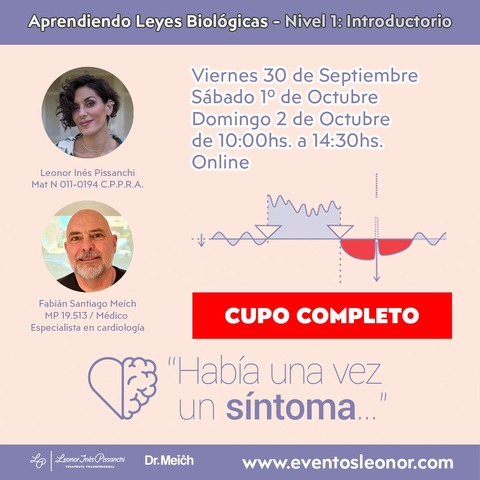 A) Aprendiendo 5 Leyes Biológicas - ADQUIRIR TRES CURSOS - CUPOS LIMITADOS