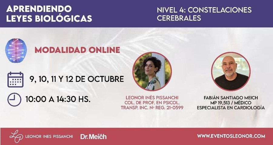 E-Learning // Constelaciones Cerebrales - Inicio 09-10 // Fin 15-01-24