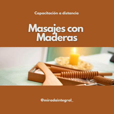 Masajes con Maderas
