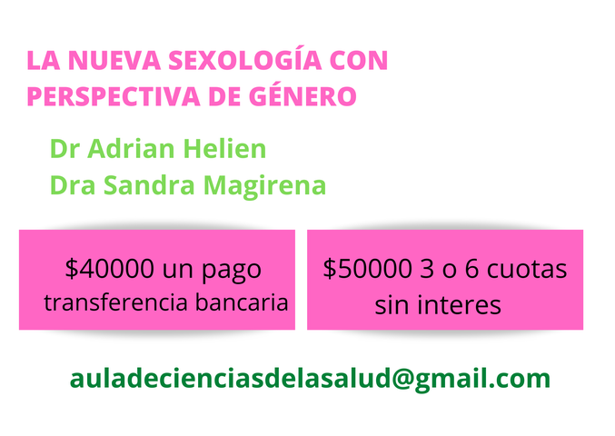 La Nueva Sexología Clínica con perspectiva de género