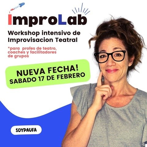 ImproLab 2024 -EDICION ESPECIAL- (Workshop EN VIVO para profes, coaches y facilitadore/as)