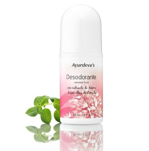 Desodorante floral con extracto de Neem y semillas de Pomelo