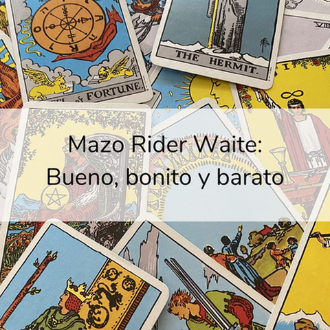 Mazo de tarot Rider Waite: por qué es el mejor para empezar