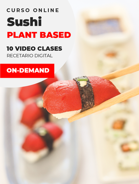 Curso Sushi plant based