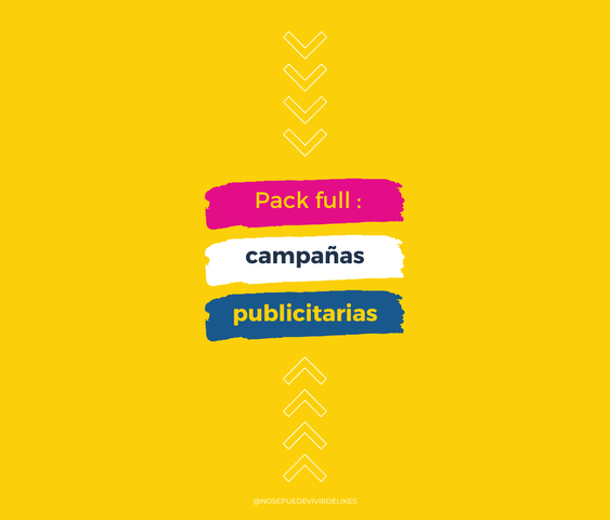 Pack: Campañas Publicitarias