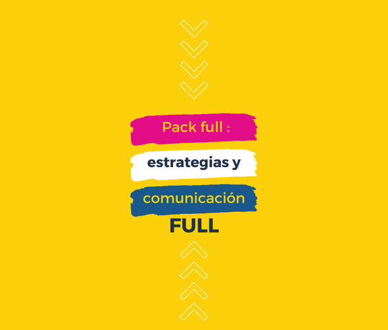 Pack: estrategias y comunicación FULL