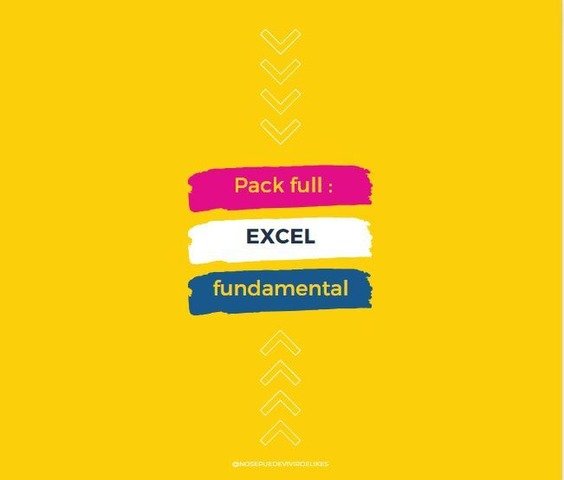 Pack: Excel fundamental