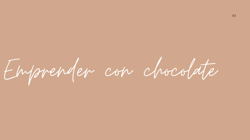 EMPRENDE CON CHOCOLATE