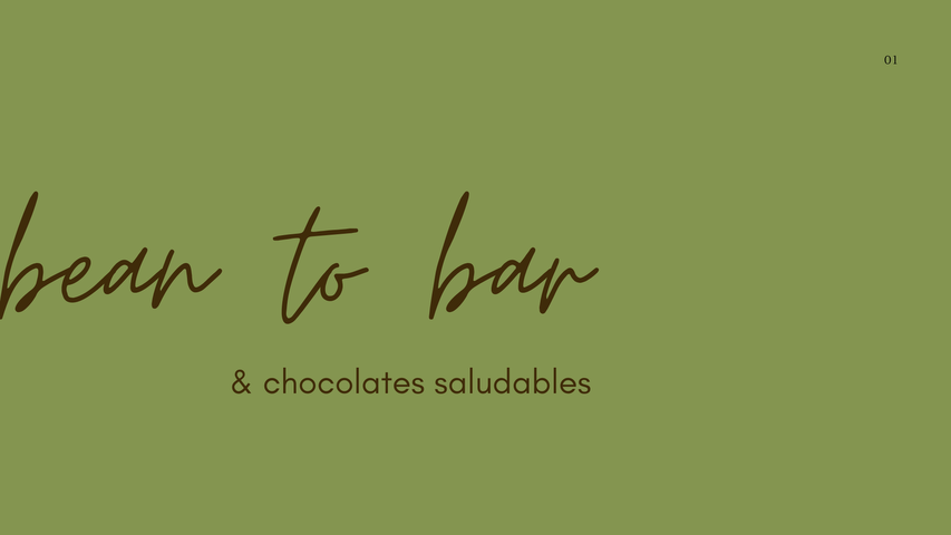 Bean to bar, saludable y sustentable.