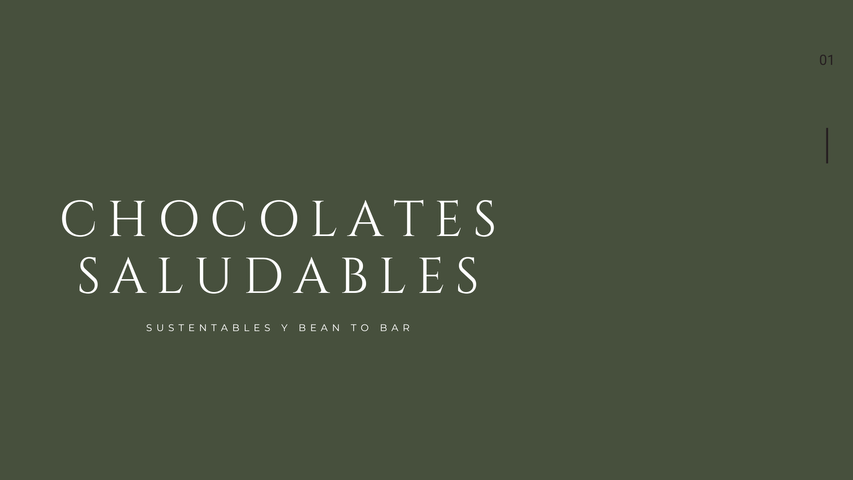 CHOCOLATES SALUDABLES