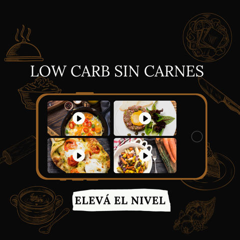 4) Bajos en hidratos sin carnes