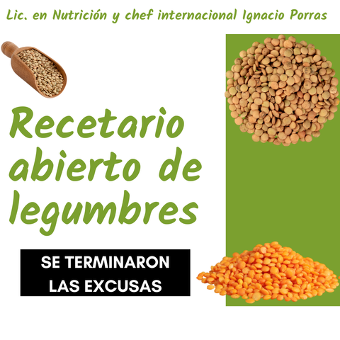 5) Recetario abierto de legumbres