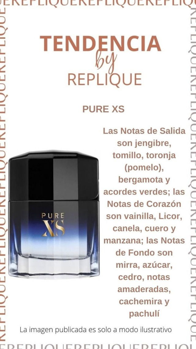 Replique Pure XS Replique Fragancias